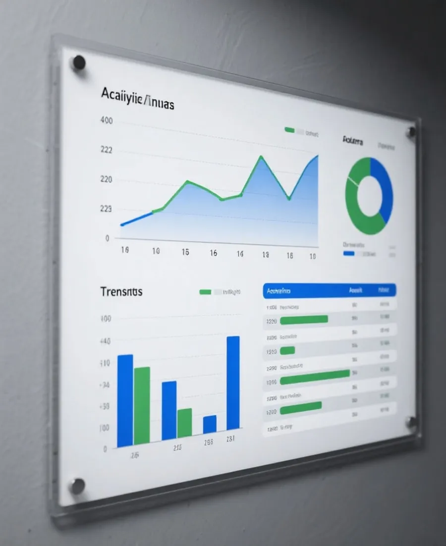 号码趋势分析图表示意图